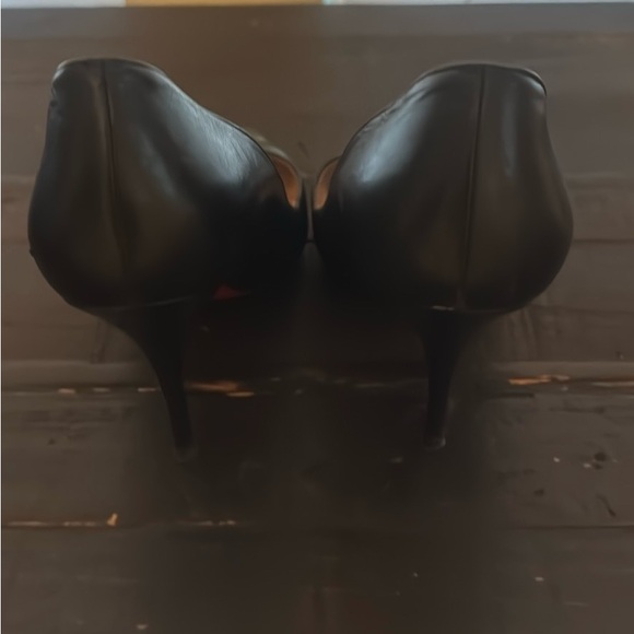 Christian Louboutin Black and Red Heels - Picture 3 of 5